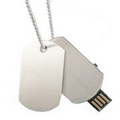 8G Pendant Necklace Aluminum USB Flash Drive